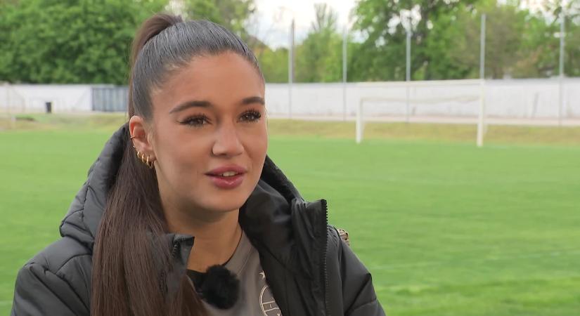 Focista, influenszer és tetováló – poénos videókkal robbant be az Újpest női játékosa