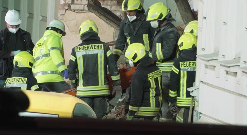 Tragédia Görlitzben: megtalálták az egyik fiatal román nő holttestét a romok alatt