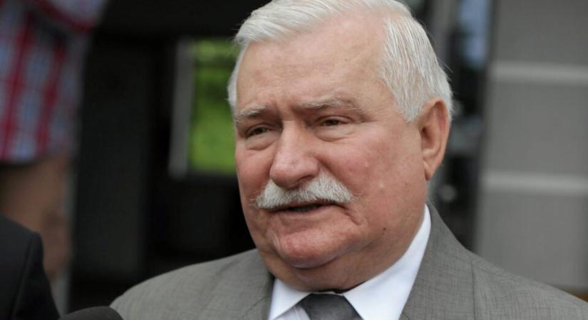 Lech Walesa és Magyar Péter
