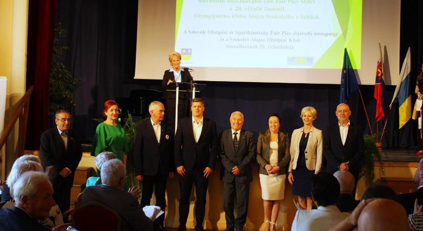 Fair Play-díj átadása és jubileumi ünnepség az olimpiai eszme jegyében Ipolyságon