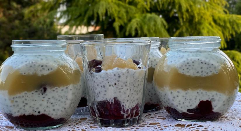 Coco Chia gyümölccsel - Epres Panninak is ízlett!