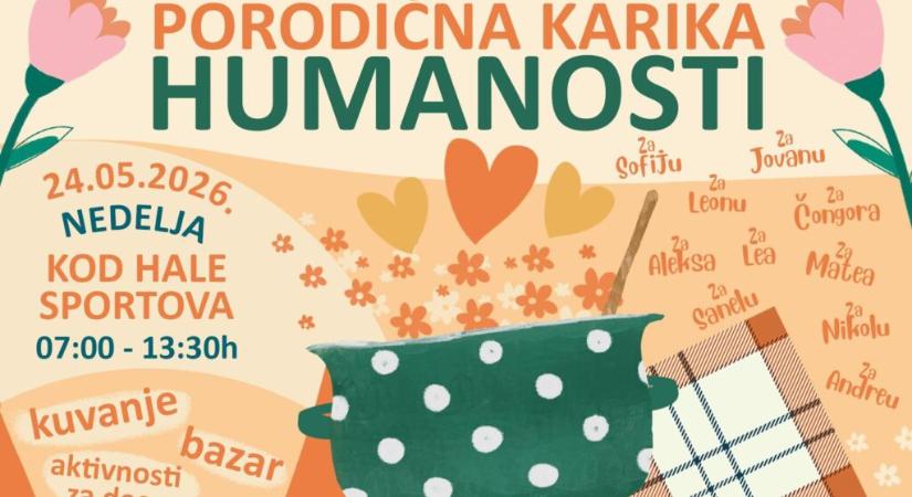 Vasárnap jótékonysági főzés lesz Szabadkán a Sportcsarnoknál
