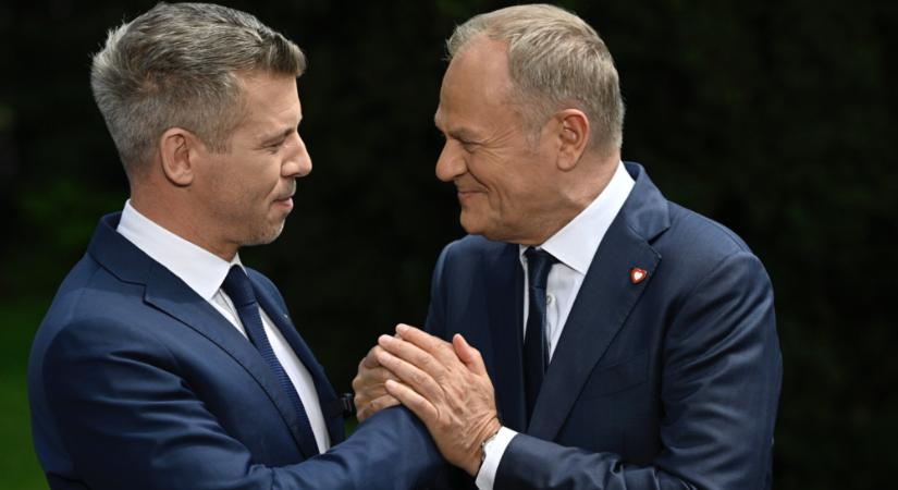 Hatalmas tüntetés volt Tusk ellen Varsóban (videó!)