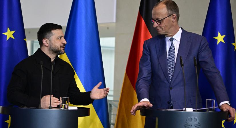 Kölcsönös segítségnyújtással járó „társult uniós tagságot” javasol Ukrajnának Friedrich Merz