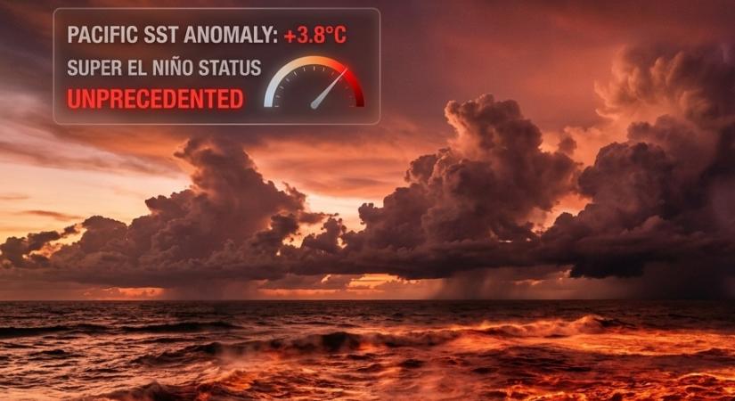 Olyan El Niñót mutat az előrejelzés, amilyet ember még nem látott – új fokozat bevezetésére lehet szükség