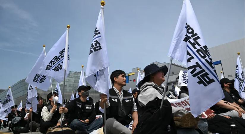 Elmarad a 18 naposra tervezett sztrájk a Samsung dél-koreai üzemeiben