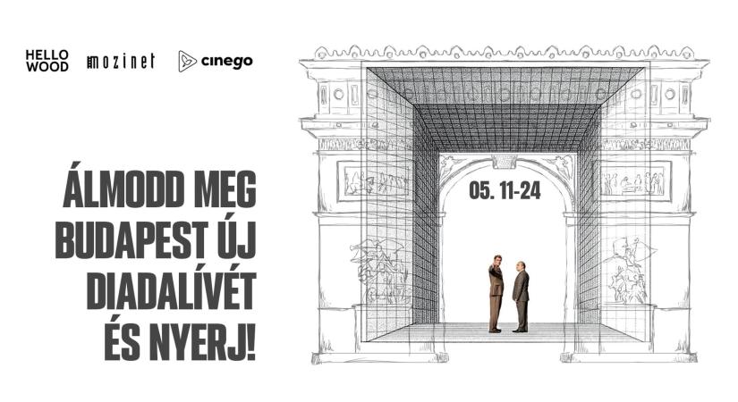 Álmodj diadalívet Budapestre - kreatív ötletpályázat