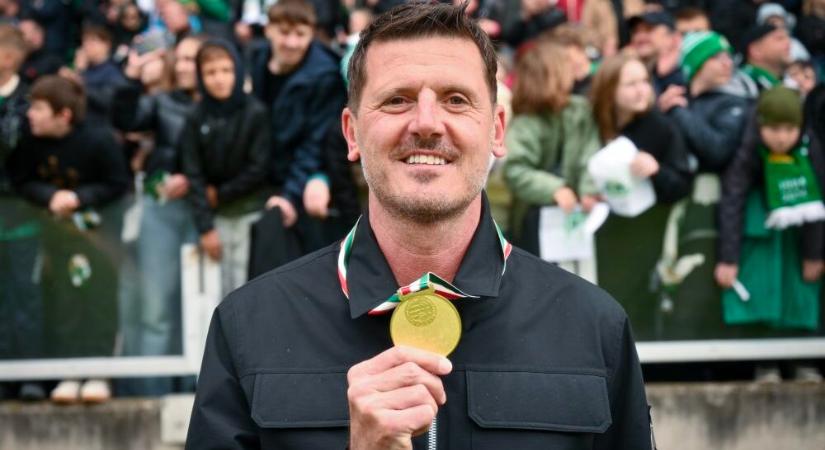 Borbély Balázs az ETO bajnoki ünnepléséről: Szombat délutántól hétfő hajnalig tartott az ünneplés