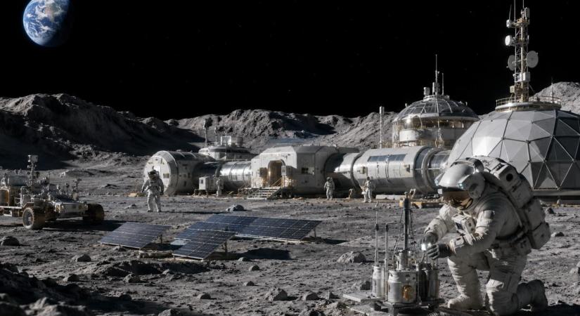 Holdbázis építésére készül a NASA