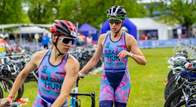 Országos bajnoki címmel és több kiemelkedő eredménnyel zárta a tiszaújvárosi triatlon hétvégét a KisTri Team SE