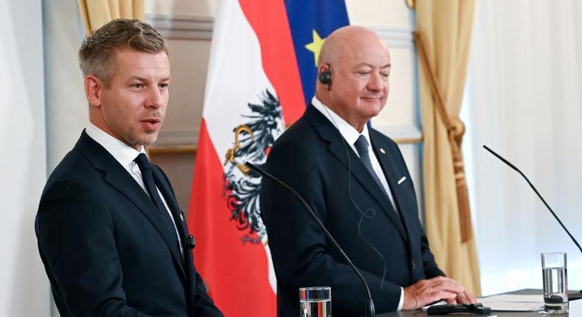 Magyar Péter Ausztriában: „Nem baj, ha nem lesz mindenben egyetértés”
