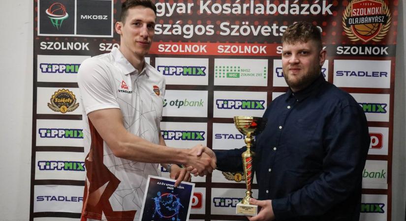„Ez nekünk nagy öröm és megtiszteltetés” – a Szolnoki Olajbányász lett az év férficsapata