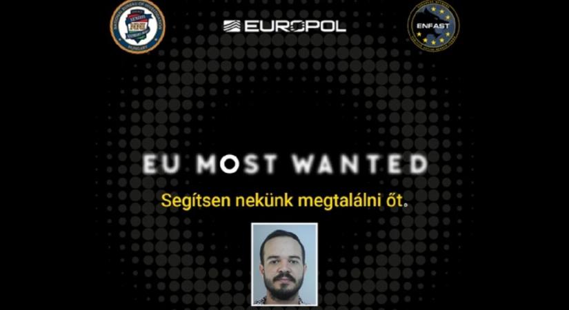 Magyar bűnöző került fel az EU Most Wanted listájára
