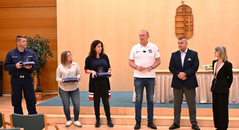 Győrfi Pál személyesen köszönte meg a siófoki életmentést