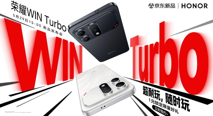 Május 29-én mutatkozik be a Honor Win Turbo