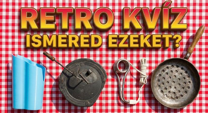 Retro kvíz: Régi konyhai eszközök, tudod melyiket mire használták?