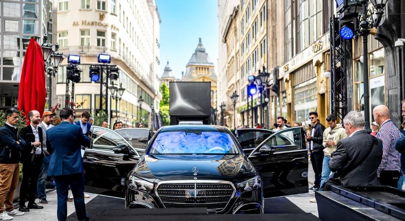 Budapesten akciózik a Mercedes