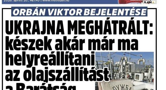 Felfüggeszti a Metropol kiadását a NER-es Mediaworks