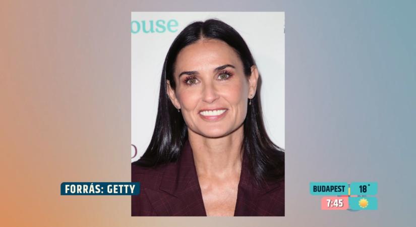„Ilyen erős állív vonala szinte senkinek nincsen" - Demi Moore arca ismét megváltozott