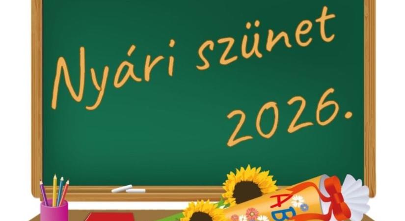 Már nem kell sokat kibírni a nyári szünetig, de az elmúlt időszak egyik legrövidebb pihenője jön