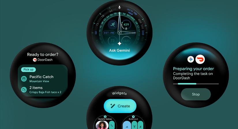A Wear OS 7 valós idejű értesítéseket és új widgetrendszert hoz az órákra