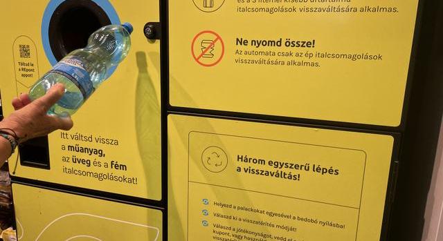 Többször is visszaváltotta az automatában a palackokat: így keresett milliókat egy kecskeméti férfi