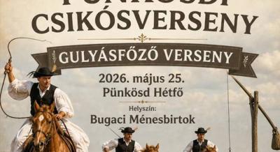 Pünkösdi Csikósverseny és Gulyásfőző Fesztivál, 2026. május 25.