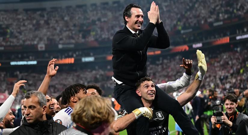 Unai Emery az Európa-liga királya, az Aston Villa csodagólokkal nyerte a döntőt