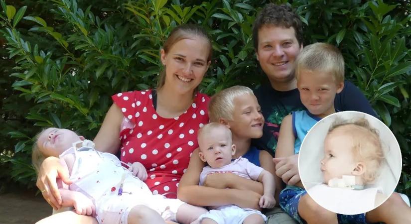 Meg kell szakadni a szívnek: a két és fél éves Lilla már az égből vigyáz a családjára