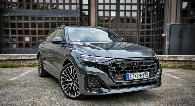 Már a pirosnál mindenki ezt bámulta – Kipróbáltuk az 507 lóerős Audi SQ8-at