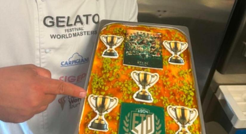 Bajnok ETO-fagyival rukkolt elő a győri fagylaltmester - Mi már tudjuk, mikortól kóstolható