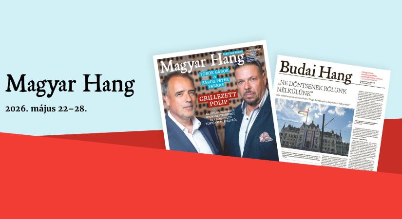 Kibírhatatlan volt, hogy ebben teljék el az életünk – itt a májusi Budai Hang