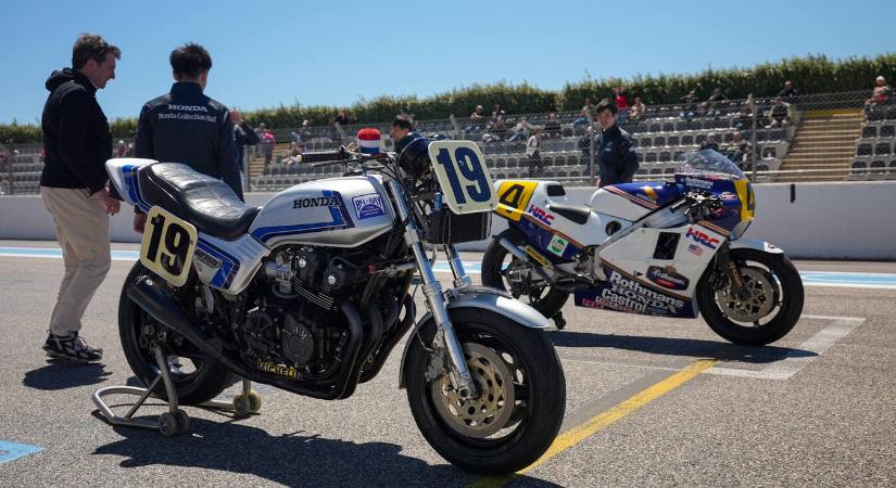 A „régi iskola” újjászületése – a Honda Franciaországban ünnepelte legendás motorsport-örökségét és az új CB1000F érkezését