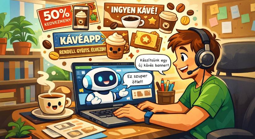 Profi bannerek készítése Canvában, a ChatGPT felületén