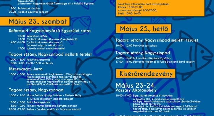 Balatoni Hal- és Borünnep Balatonfüreden, négy apon át