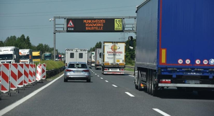 Ezeken a helyeken kell forgalomkorlátozásra számítani a sztrádán