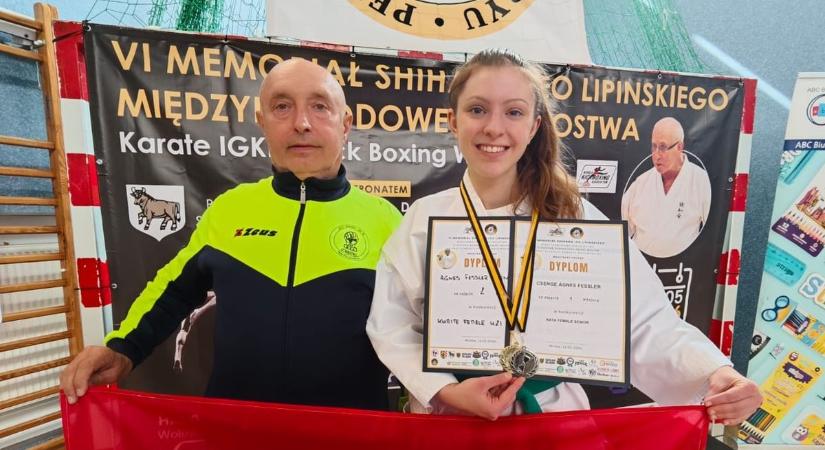 „Leo” Karate-do SE: arany- és ezüstérem Lengyelországból