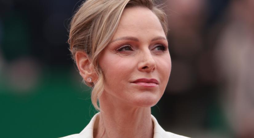 Charlène hercegné kristályos ruhában ragyogott: nem volt nála szebb a fényűző gálán