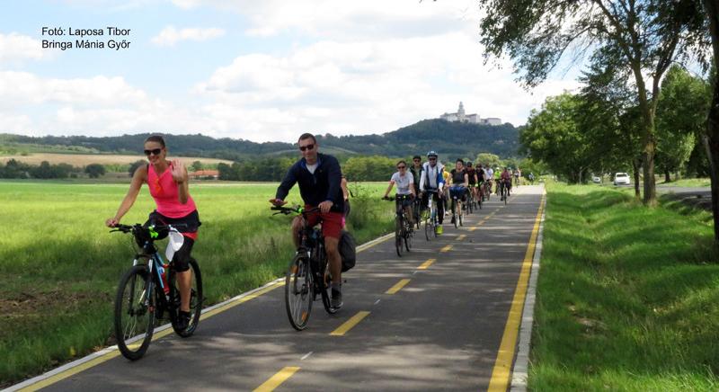 Szavazzunk a győri térség büszkeségére: a Győr–Pannonhalma–Tényő útvonal lehet az Év Kerékpárútja 2026-ban