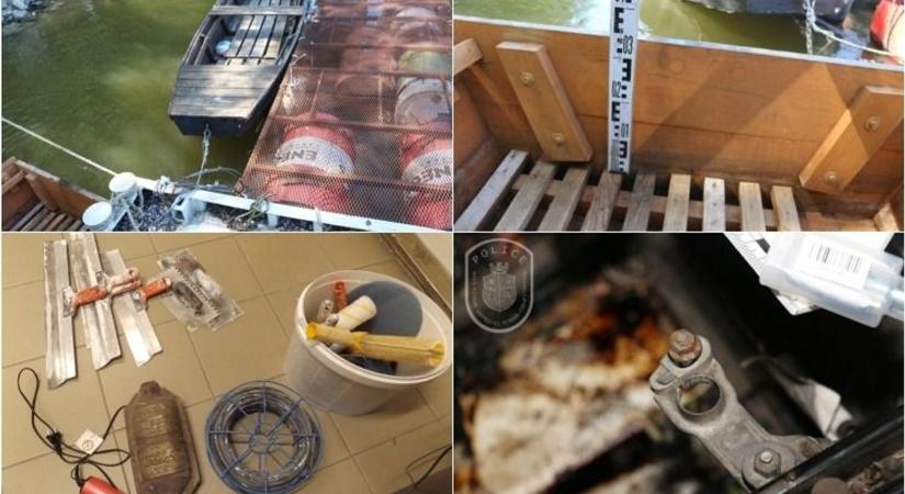 Kikötőkben és gyümölcsösökben fosztogattak a kalocsai tolvajok