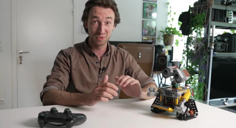Egy csodálatos ember a valóságban alkotta újra WALL-E-t