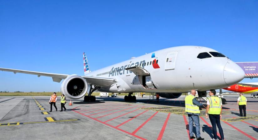 Újraindult az American Airlines Budapest-Philadelphia járata