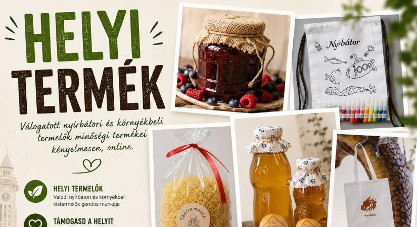 Megnyílt a nyírbátori Helyi termékek botjának webshopja!