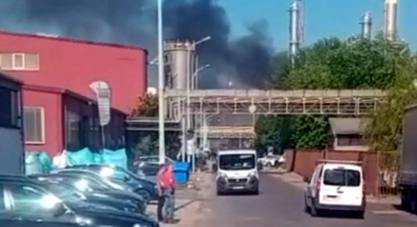 Robbanás a Mol üzemében, egy ember meghalt