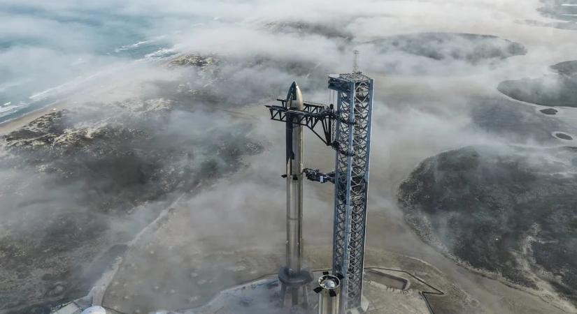 Másodpercekkel a start előtt állították le a Starship tesztrepülését