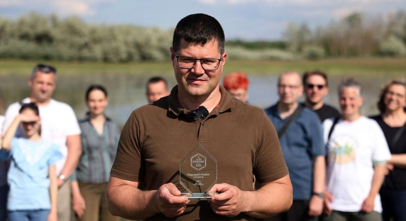 A majsai vízőrzők vezetőjét, Nagyapáti Oszkárt választották az Év emberének olvasóink – fotók