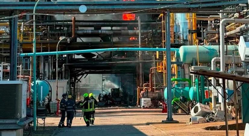 Robbanás történt a MOL tiszaújvárosi üzemében, a szakértők már úton vannak a helyszínre