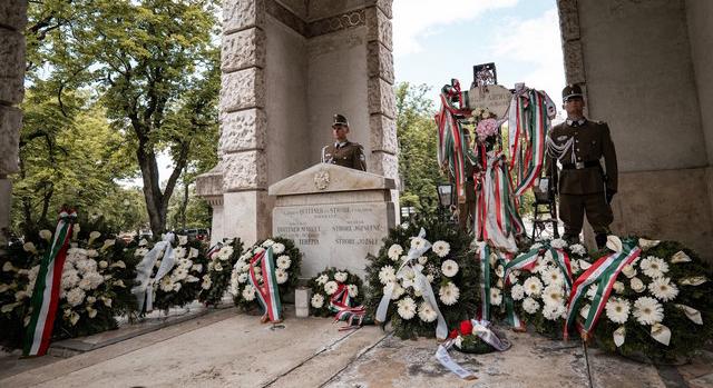 Az 1848-49-es szabadságharc hősei előtt tisztelegtek Budapesten