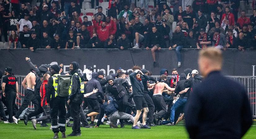 Súlyos incidens Párizsban, a kupadöntőre érkező nizzai drukkerek közül sokakat őrizetbe vettek