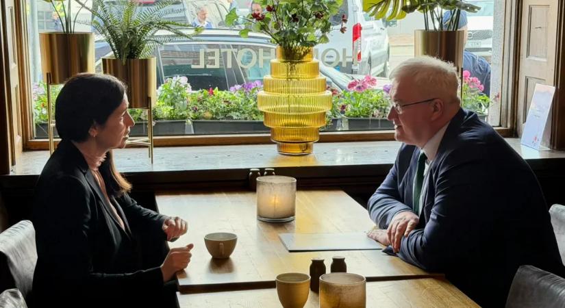 Orbán Anita az ukrán külügyminiszterrel találkozott